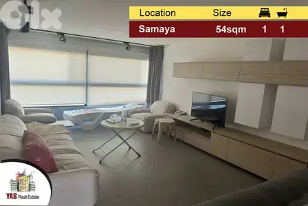 Kaslik/Samaya 54m2 | Chalet | Sea View | Excellent Condition | AC |