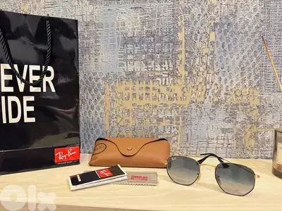 Jack in Arista & Clear Gradient  Ray-Ban unisex new, same as original