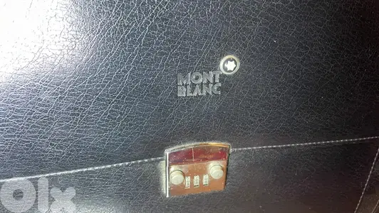 Mont Blanc Dial Lock Briefcase