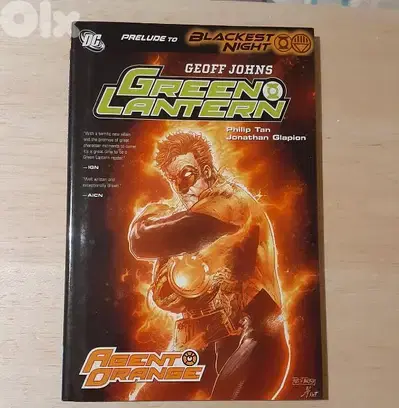 Green Lantern Agent Orange Graphic Novel.