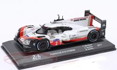 Porsche 919 Hybrid (Lemans 24h 2017) diecast car model 1;43.