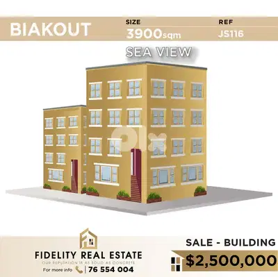 Building for sale in Biakout JS116 بناية للبيع ببياقوت