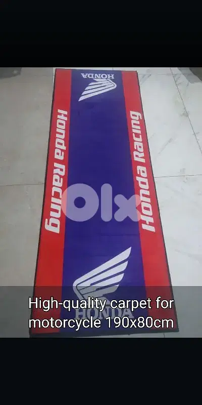 Motorcycle carpet