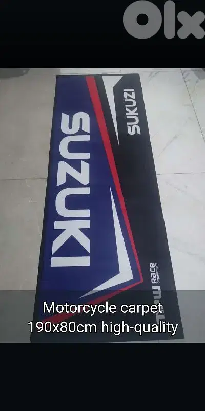 Carpet for motorcycles