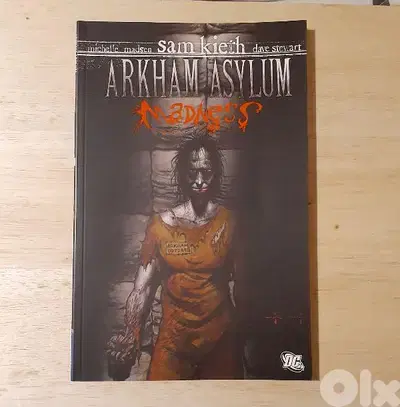 Arkham Asylum Madness Graphic Novel.