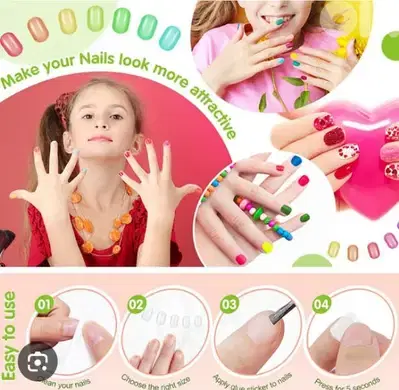 girls fake nails