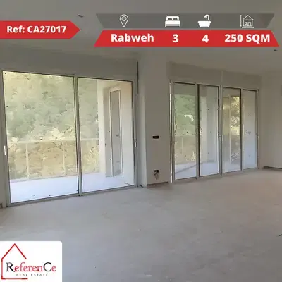 New apartment with view in Rabweh شقة جديدة للبيع في الربوة
