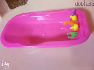 2 Bainoires pour une poupée Barbie. Les deux en prix fixé=22$