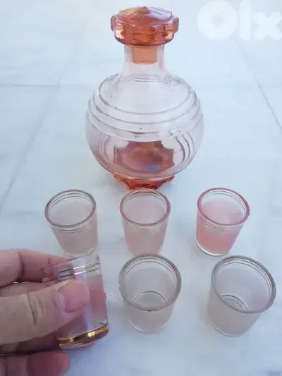 طقم زجاج مهضوم