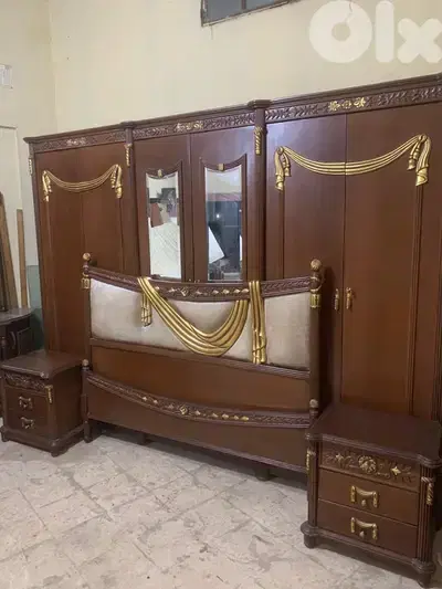 اوضة نوم خشب زان ولاتي