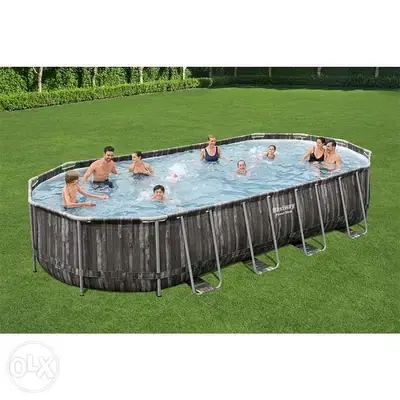 6.1 x 3.66 x 1.22 m pool full package bestway intex مسبح بركة
