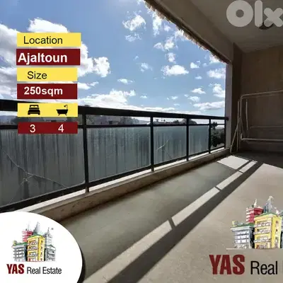 Ajaltoun 250m2 | Excellent Condition | Luxury |  View | Furnished |