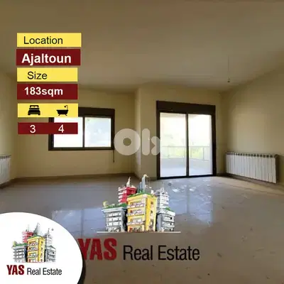 Ajaltoun 183m2 | Duplex | New | Open View | Ballouneh Borders |