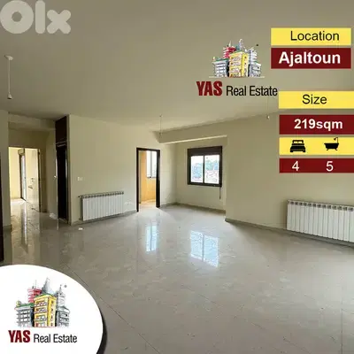 Ajaltoun 219m2 | Duplex | New | Luxury | View | Ballouneh Borders |
