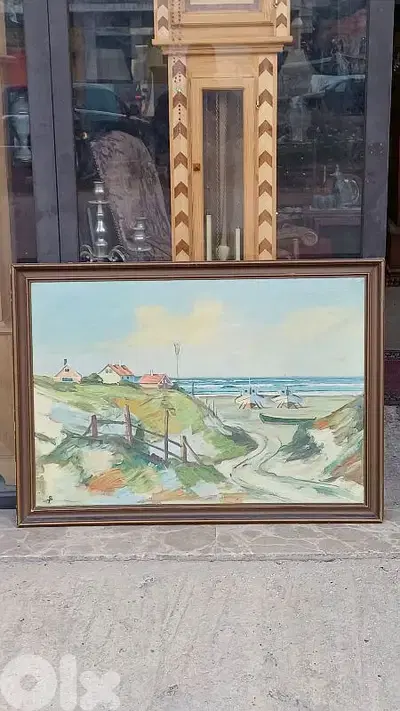 لوحة رسم زيتي اوروبية