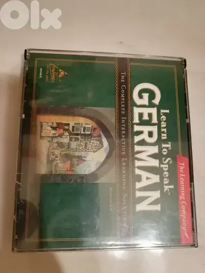 Learn to speak German. Courses on 4 cds box set