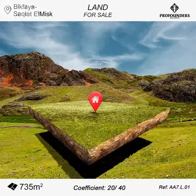 Land for Sale in Saqiat El Misk ارض للبيع في ساقية المسك