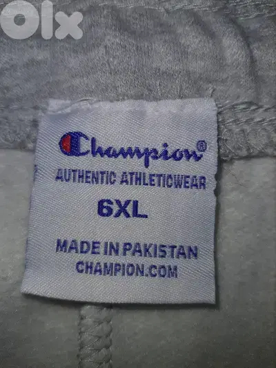 ORIGINAL SHORT CHAMPION  6XL BIG SIZES