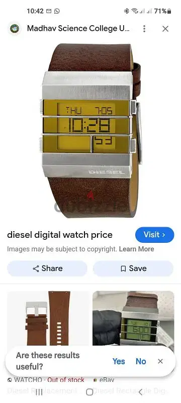 original diesel watch