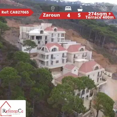 4 floors Villa for sale in Zaroun فيلا للبيع في زعرون مكونة من 4 طوابق