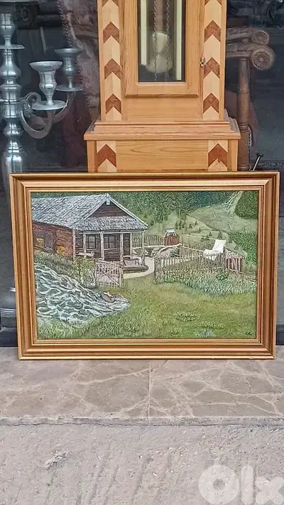 لوحة رسم زيتي