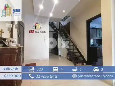 Ballouneh 320m2 Duplex | Open View | Upgraded | Catch |