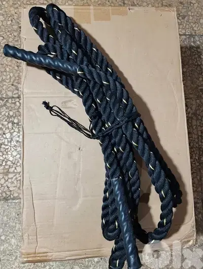 battle rope 6 meters  new 30$