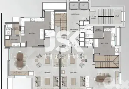 L17074 - Duplex For Sale For Sale in Sin El Fil