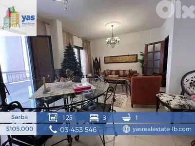 Sarba 125m2 | Well Maintained | Calm Area | Catch | EH/TO