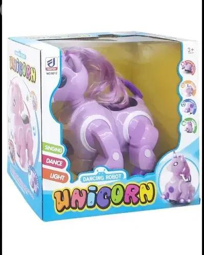dancing robot unicorn