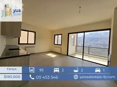 Faraya 93m2 | Modern Chalet | Panoramioc View | High End | DA |