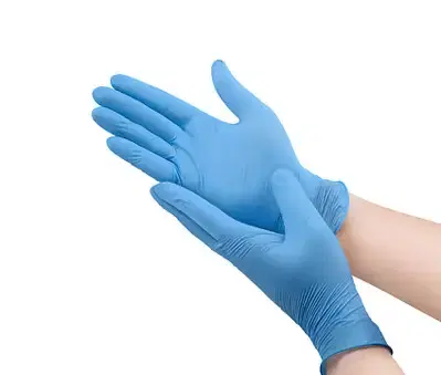 medical nitrile gloves كفوف طبية