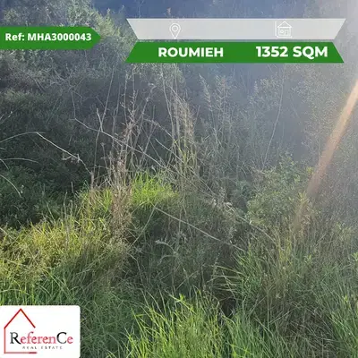 Land for sale in roumieh ارض للبيع في روميه
