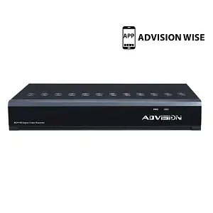 DVR 4 channels with 4 cameras