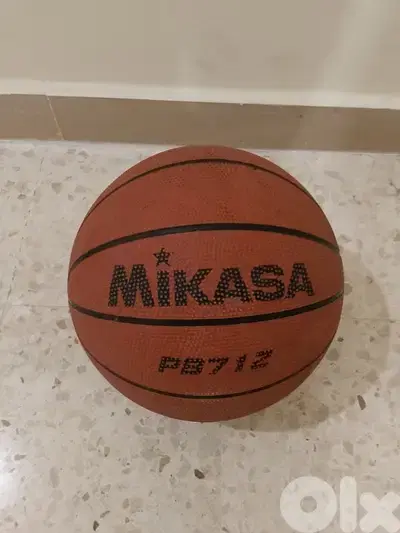 طابة باسكيت للبيع صناعة تركيا ماركة MIKASA PB 712 شبه جديد السعر 15$
