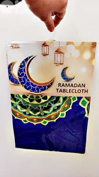 شرشف طاولة لشهر رمضان نوعية جيدة والوان مختلفة