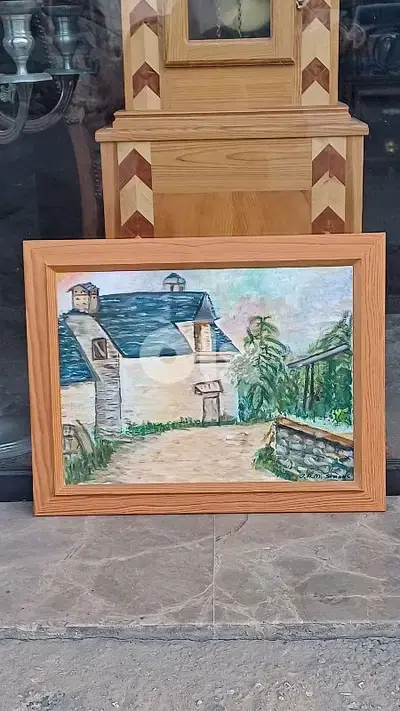 لوحة رسم زيتي اوروبية