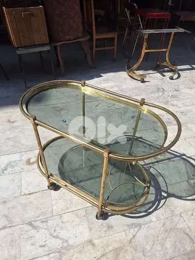 trolley bar vintage seventies original