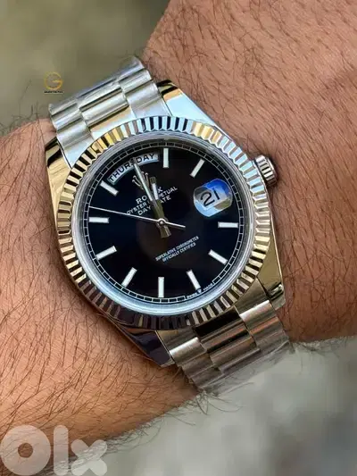 Rolex Daydate Black Dial