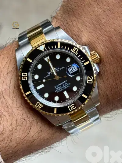 Rolex Submariner Two Tone Gold