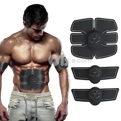 EMS 6-Pack ABS Trainer – 3-Piece Set for Muscle Tone & Fat Loss