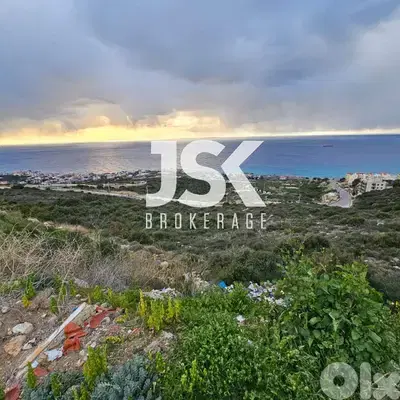 L17333 - Land With Panoramic Seaview For Sale In Edde-Batroun