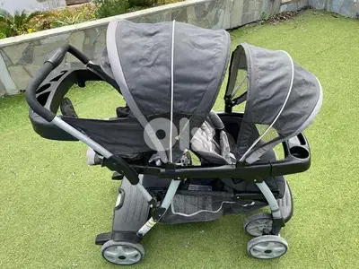 stroller for twins-  Graco