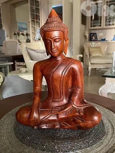 Wooden Buddha Statue