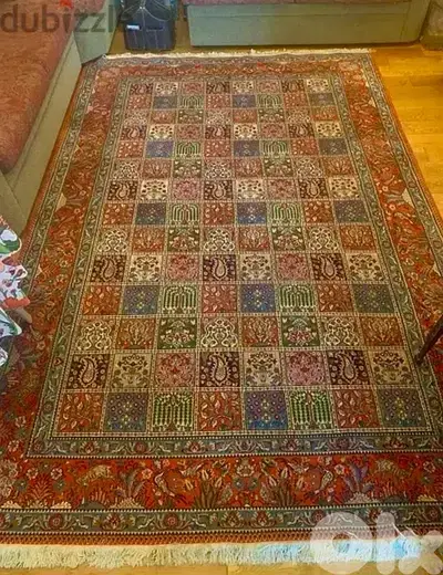 Persian carpets /3x2 -سجاد عجمي/قم ثريا/ حرير وصوف /شبه جديد