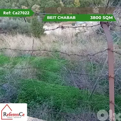 Land for sale in Beit Chabab ارض للبيع في بيت شباب