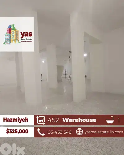 Hazmiyeh 452m2 | Warehouse | Renovated | Prime Location | AA/KR
