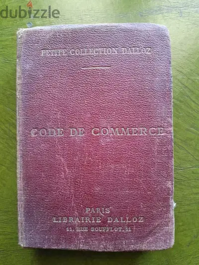 Code de commerce Dalloz 1939