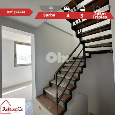 Triplex for sale in Sarba تريبلكس للبيع في صربا