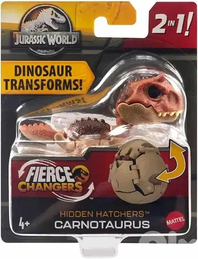 Jurassic world dinosaur transforming toy